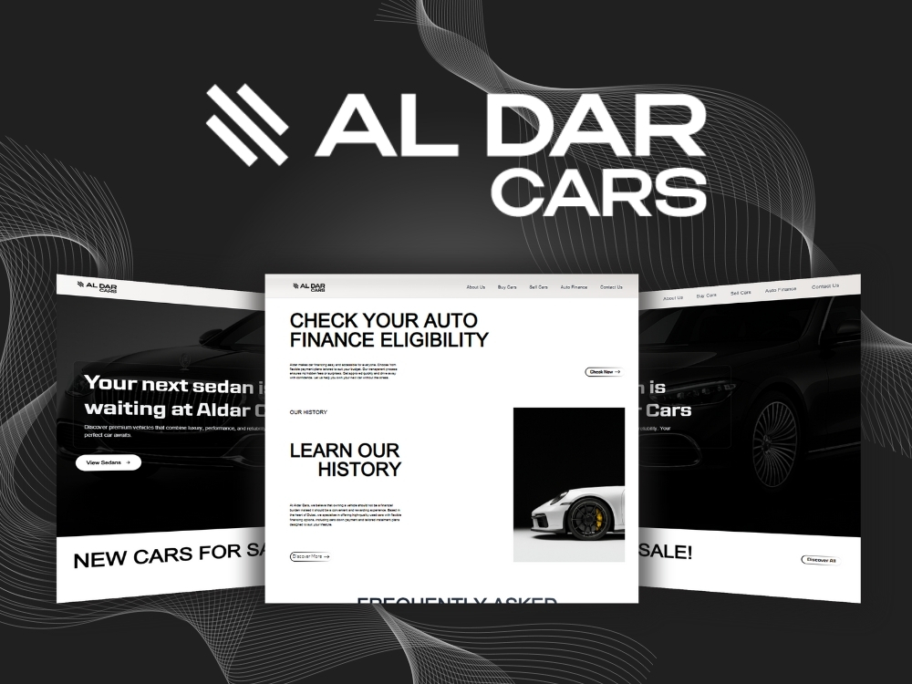 Aldar Cars: Driving lead generation through a high-performance website
